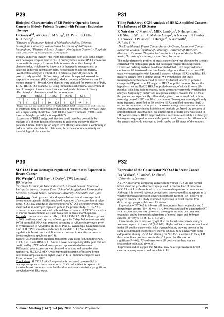 2008 Summer Meeting - Leeds - The Pathological Society of Great ...