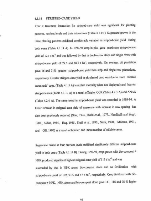 IMPACT OF PIIIMING PATTENNS AND NUTRIENT MANAGf,,MENT ...