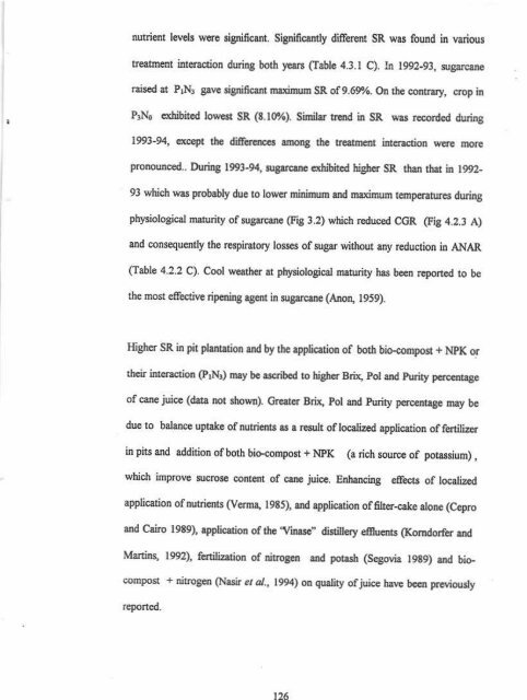 IMPACT OF PIIIMING PATTENNS AND NUTRIENT MANAGf,,MENT ...