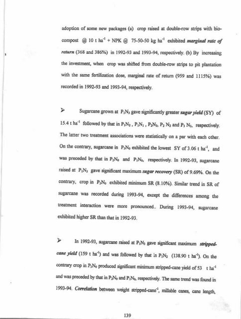 IMPACT OF PIIIMING PATTENNS AND NUTRIENT MANAGf,,MENT ...