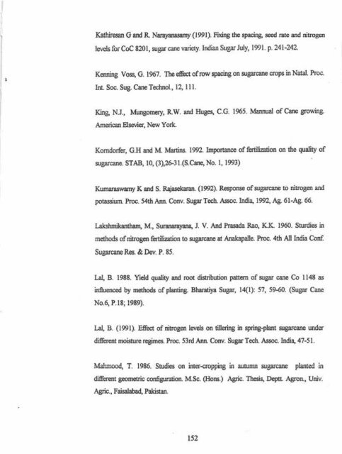 IMPACT OF PIIIMING PATTENNS AND NUTRIENT MANAGf,,MENT ...