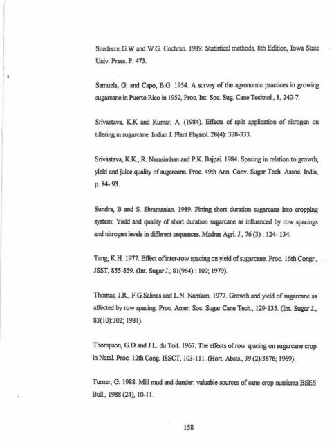 IMPACT OF PIIIMING PATTENNS AND NUTRIENT MANAGf,,MENT ...