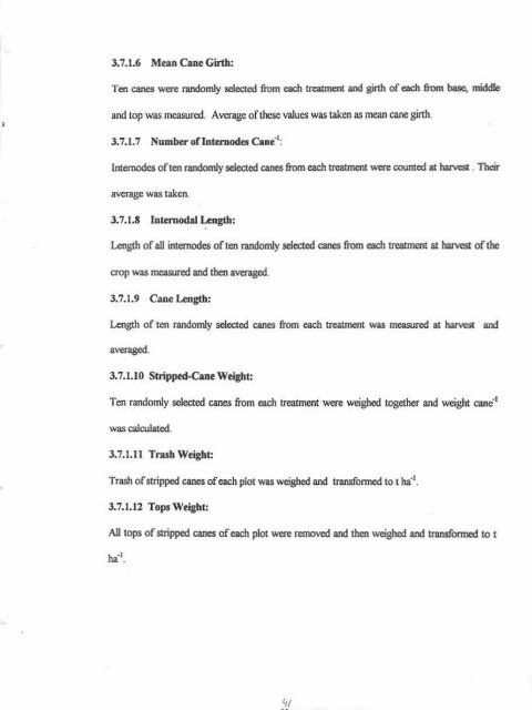 IMPACT OF PIIIMING PATTENNS AND NUTRIENT MANAGf,,MENT ...