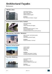 Architectural Façades - Ecobuild