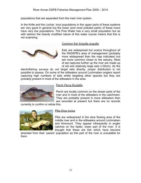Annan Fishery Management Plan - RAFTS