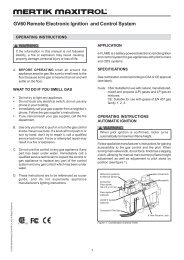 GV60 Remote Electronic Ignition and Control System - Valor