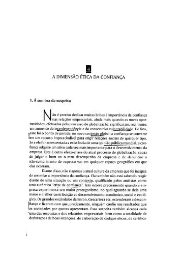GARCIA-MARZÁ, Domingo. Dimensão ética da confiança p. 65-81