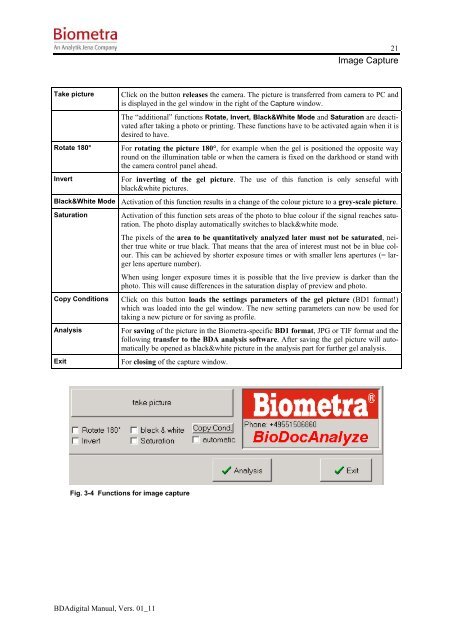 BioDocAnalyze (BDA) digital - Biometra