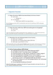 SEPA-Checkliste fÃ¼r Vereine - Volksbank Regensburg eG