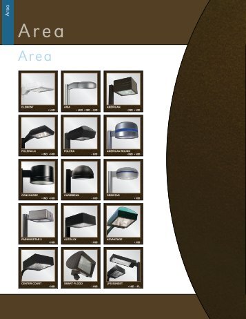 Visionaire Lighting . POG-V . Area Section - Visionaire Lighting, LLC