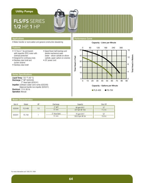 Product Catalog - Pumps & Pressure Inc.