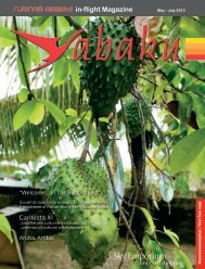 in-flight Magazine - Surinam Airways