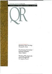 Spring 1999 - Quarterly Review