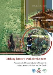 Making forestry work for the poor - APAFRI-Asia Pacific Association ...