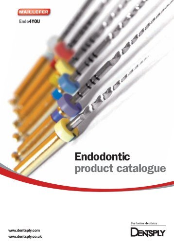Endodontic product catalogue - Dentsply