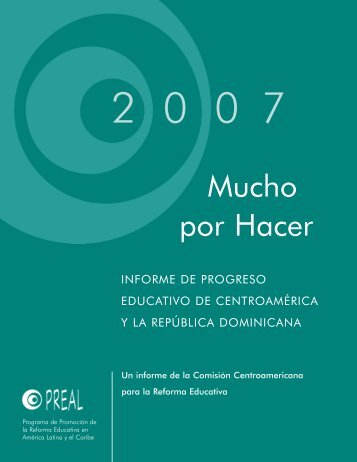 Mucho por hacer : informe de progreso educativo en ... - OEI