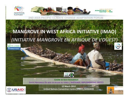 MANGROVE IN WEST AFRICA INITIATIVE (IMAO) (INITIATIVE MANGROVE EN ...