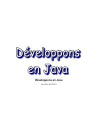 Développons en Java - UQAM