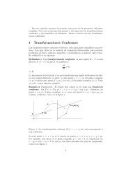 1 Transformaciones Conformes