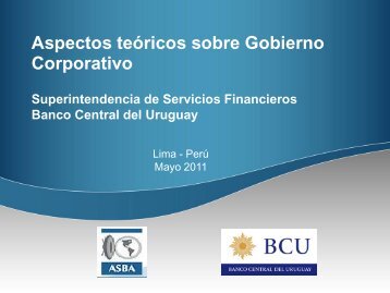 PowerPoint template - Superintendencia de Banca y Seguros