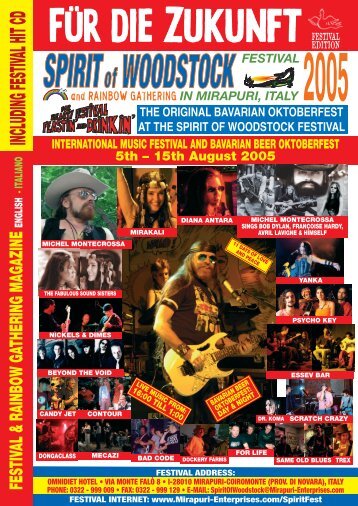 Spirit of Woodstock Festival Magazine 2005