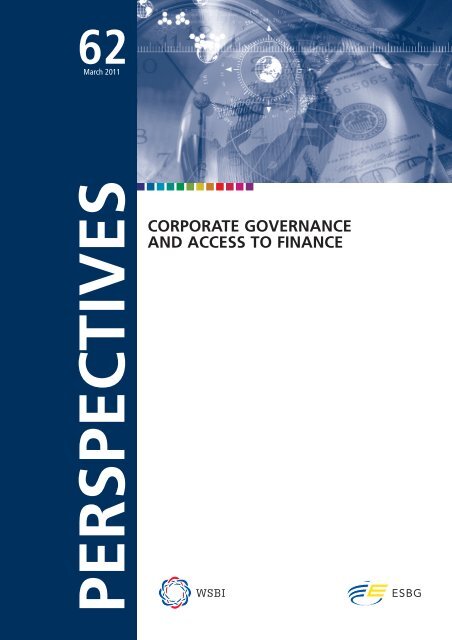 Corporate Governance and Access to Finance - ESBG