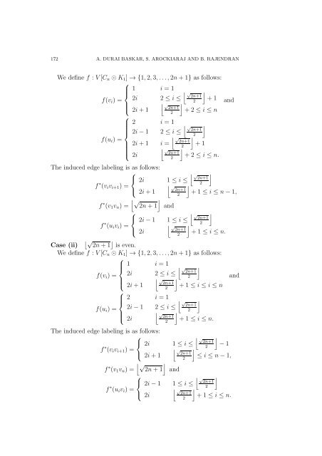 F-GEOMETRIC MEAN LABELING OF SOME ... - Kjm.pmf.kg.ac.rs