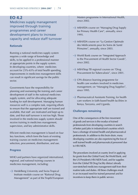 who medicines strategy - libdoc.who.int - World Health Organization