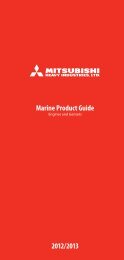 Marine Product Guide - Mitsubishi Turbocharger and Engine Europe