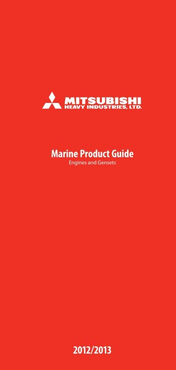 Marine Product Guide - Mitsubishi Turbocharger and Engine Europe