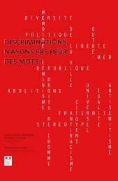 Discrimination, n'ayons pas peur des mots - Ministère de l'Egalité ...