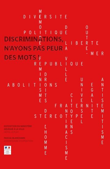 Discrimination, n'ayons pas peur des mots - Ministère de l'Egalité ...