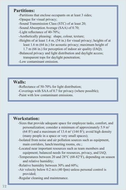 Workstation design for organizational productivity - National ...