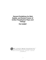 TN-13 General Guidelines for Butt, Saddle and Socket Fusion of ...