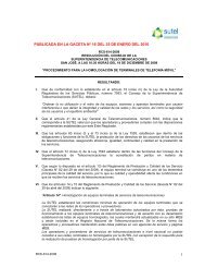 Homologación de Terminales Móviles publicada en el ... - Amcham