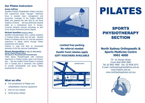 Pilates North Sydney