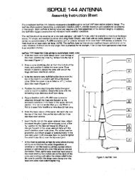 Isopole 144 Antenna Instructions - Mundoradio