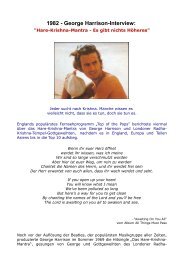 Download PDF Datei hier - Hare Krishna Tempel Portal
