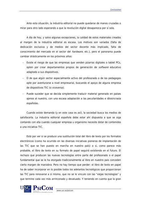 El Libro de Texto ante la Incorporación de las TIC a la Enseñanza