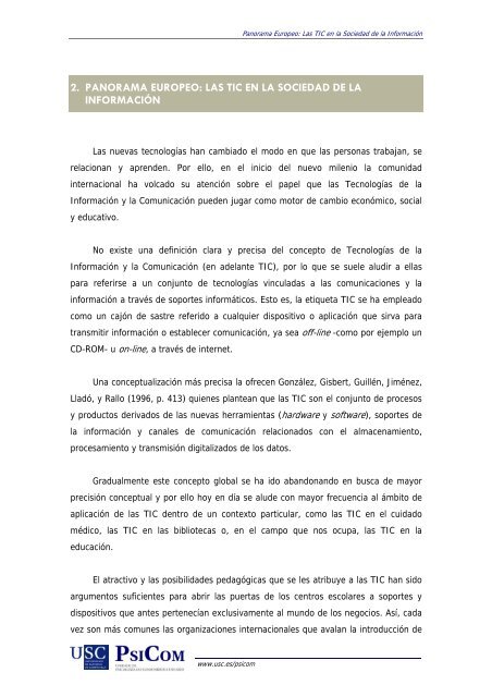 El Libro de Texto ante la Incorporación de las TIC a la Enseñanza