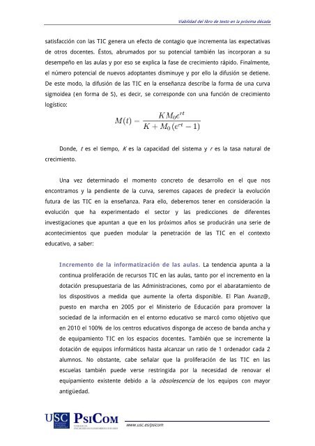 El Libro de Texto ante la Incorporación de las TIC a la Enseñanza