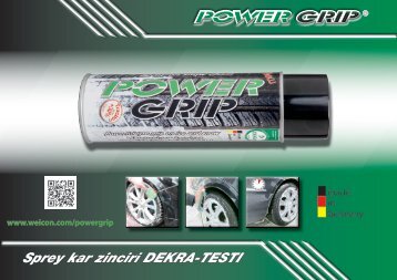 Sprey kar zinciri DEKRA-TESTI - Weicon.com