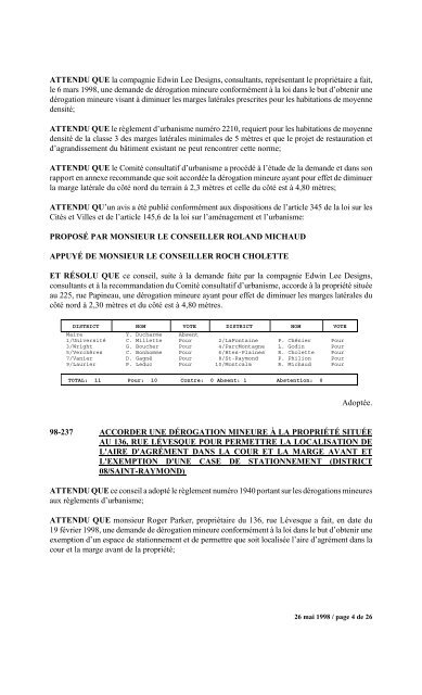 numéro 1 conseil municipal municipal séance du ... - Ville de Gatineau