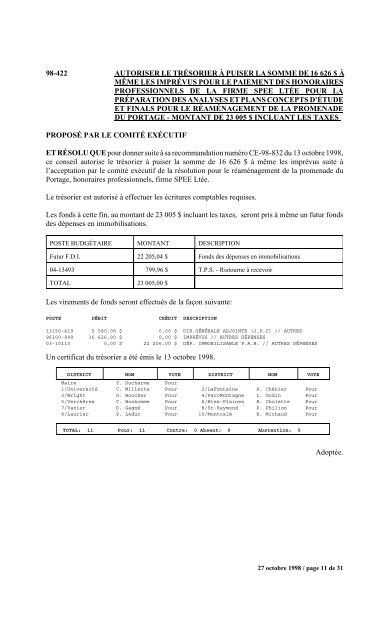 numéro 1 conseil municipal municipal séance du ... - Ville de Gatineau