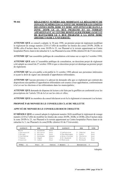 numéro 1 conseil municipal municipal séance du ... - Ville de Gatineau