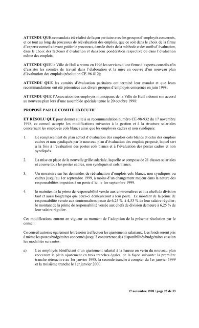 numéro 1 conseil municipal municipal séance du ... - Ville de Gatineau