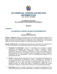 ley especial contra los delitos informÃ¡ticos - Red Iberoamericana de ...