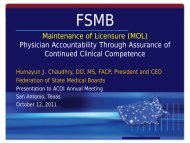 Maintenance of Licensure - American College of Osteopathic Internists