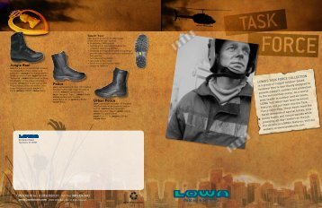 Lightweight and taller (10â) shafted - Lowa Boots