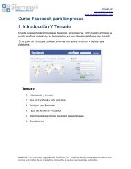 Curso Facebook para Empresas 1. IntroducciÃ³n Y Temario - Mxgo.net